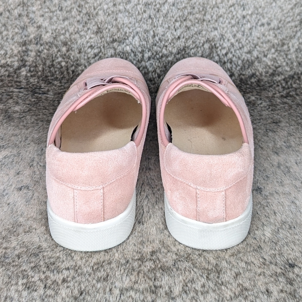 Vionic Jean Suede Slip On Sneaker Pink Women's 7 - Picture 8 of 13